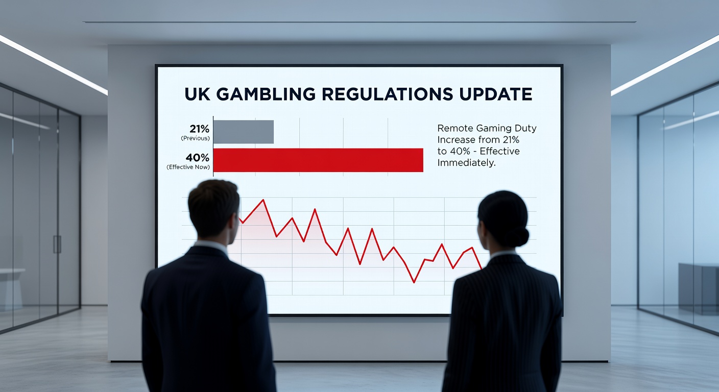 UK land-based casino floor with gaming machines under inspection by regulators