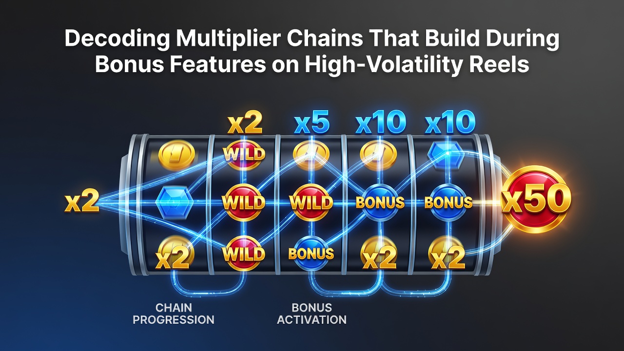 Detailed view of bonus round interface showing progressive multiplier values stacking during cascading wins