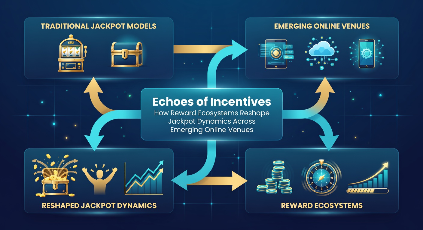 Diagram showing data flows between loyalty rewards, player wagers, and growing jackpot meters