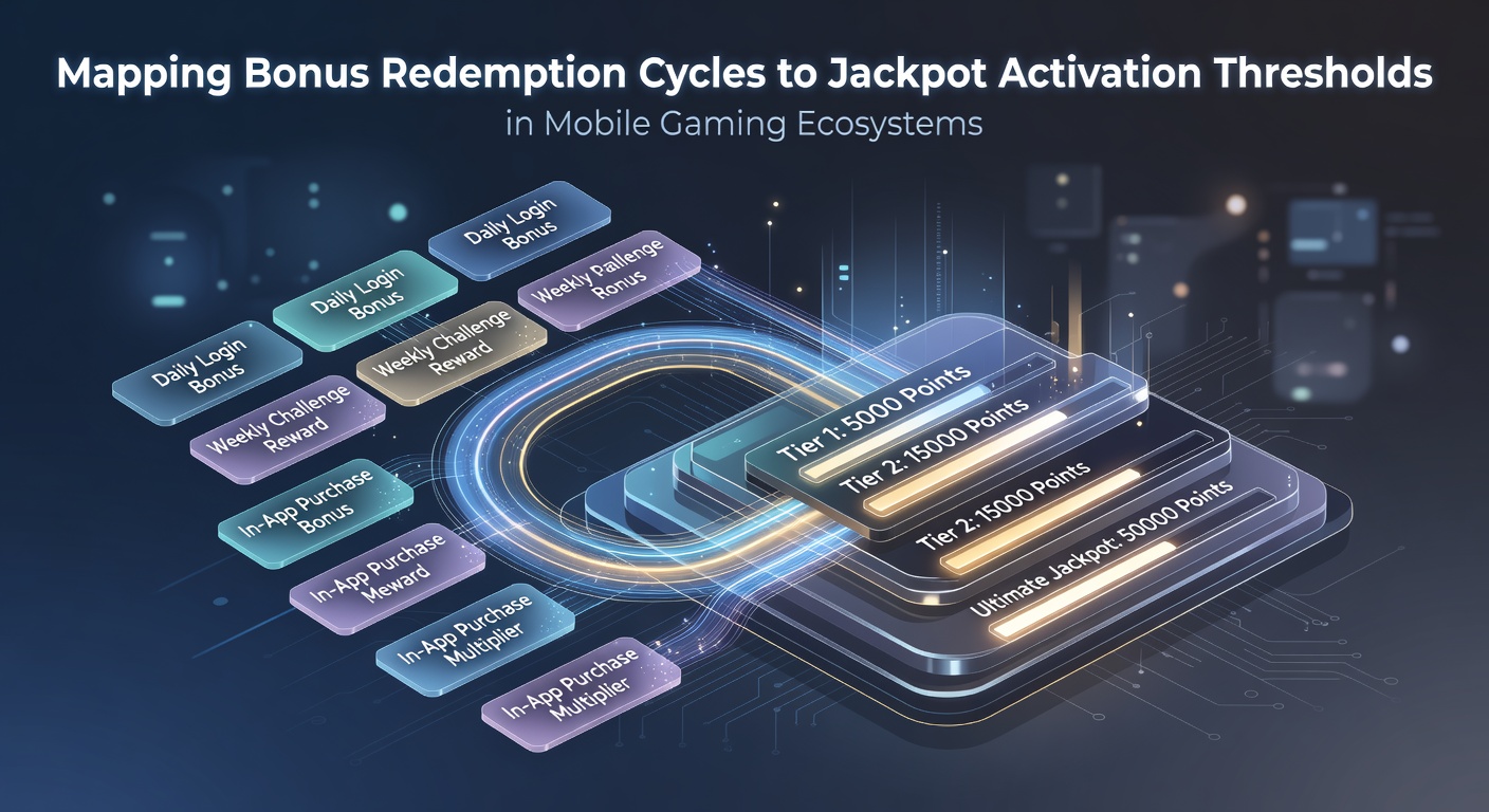 Mobile gaming interface showing bonus redemption progress bars and jackpot meter indicators