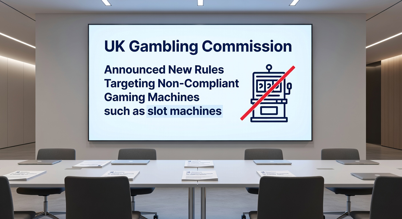 Close-up of a slot machine panel with warning labels, symbolizing regulatory compliance checks