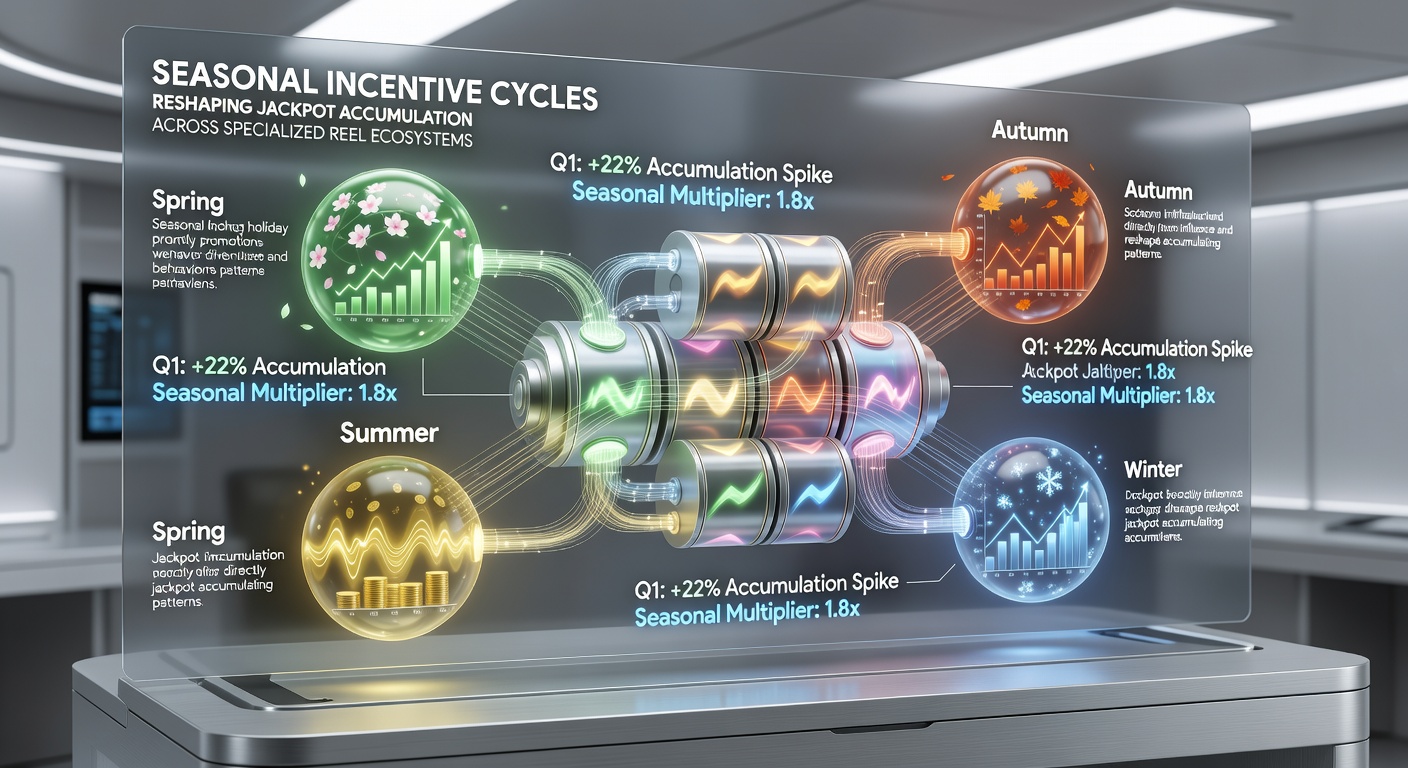 Jackpot accumulation trends shifting due to seasonal promotions in reel ecosystems
