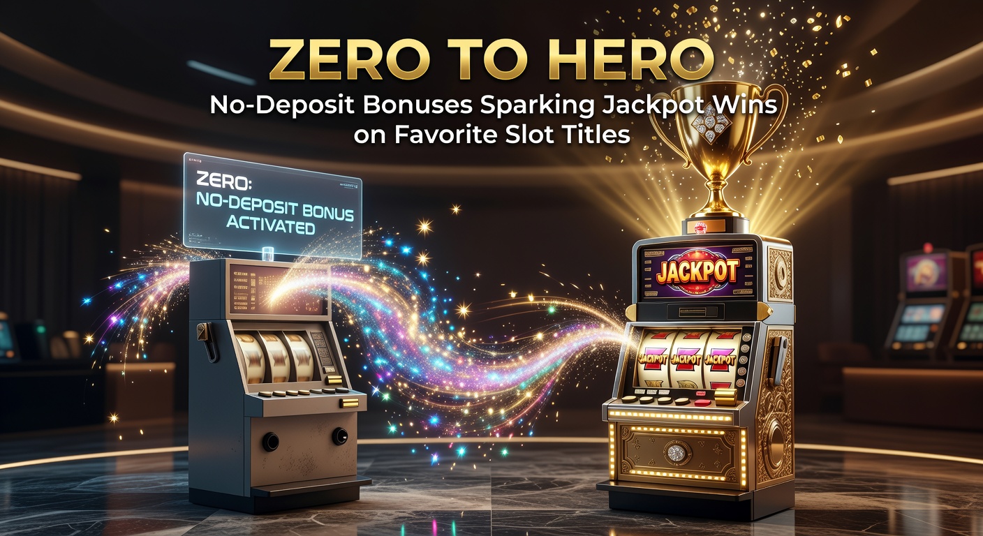 Excited player at slot machine celebrating a massive jackpot win from no-deposit spins, lights flashing in a vibrant casino setting